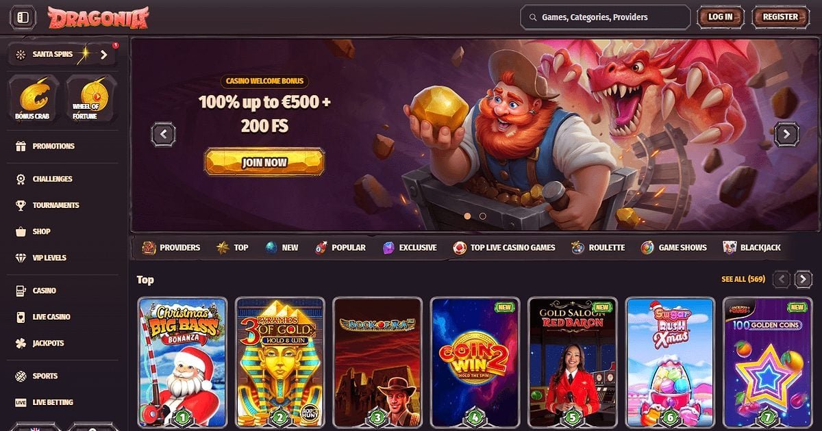 Dragonia comparación con otros casinos