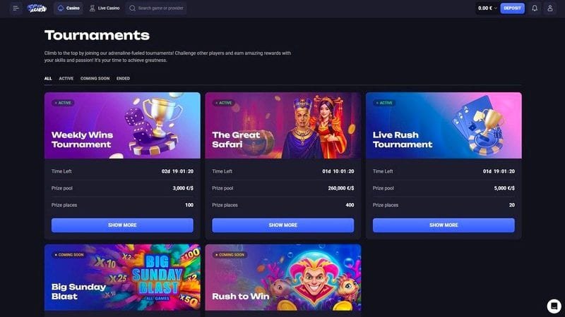 El catalogo de juegos de SpinAura: más de 3.000 titulos